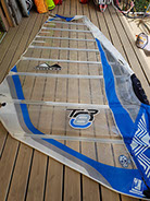 maui sails tr8 5.5 5.0 6.3 locsurf gruissan chinook leucate occasion used sail voile