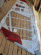 NORTHSAILS RAM F8 5.8 OCCASION LOC SURF LOCSURF USED NEW  CHINOOK LEUCATE NARBONNE FUNWAY HOTMER GLISSATTITUDE PRO SHOP