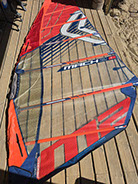 SEVERNE MACH 2 2025 5.5 VOILE SAIL OCCASION LOC SURF LOCSURF USED NEW CHINOOK LEUCATE NARBONNE SURFONE FUNWAY HOTMER 