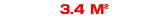 3.4 M²