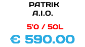 &nbsp;PATRIK A.I.O. 5'0 / 50L € 590.00