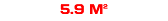5.9 M²